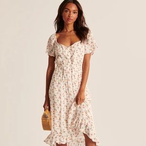 Abercrombie Easy waist midi dress